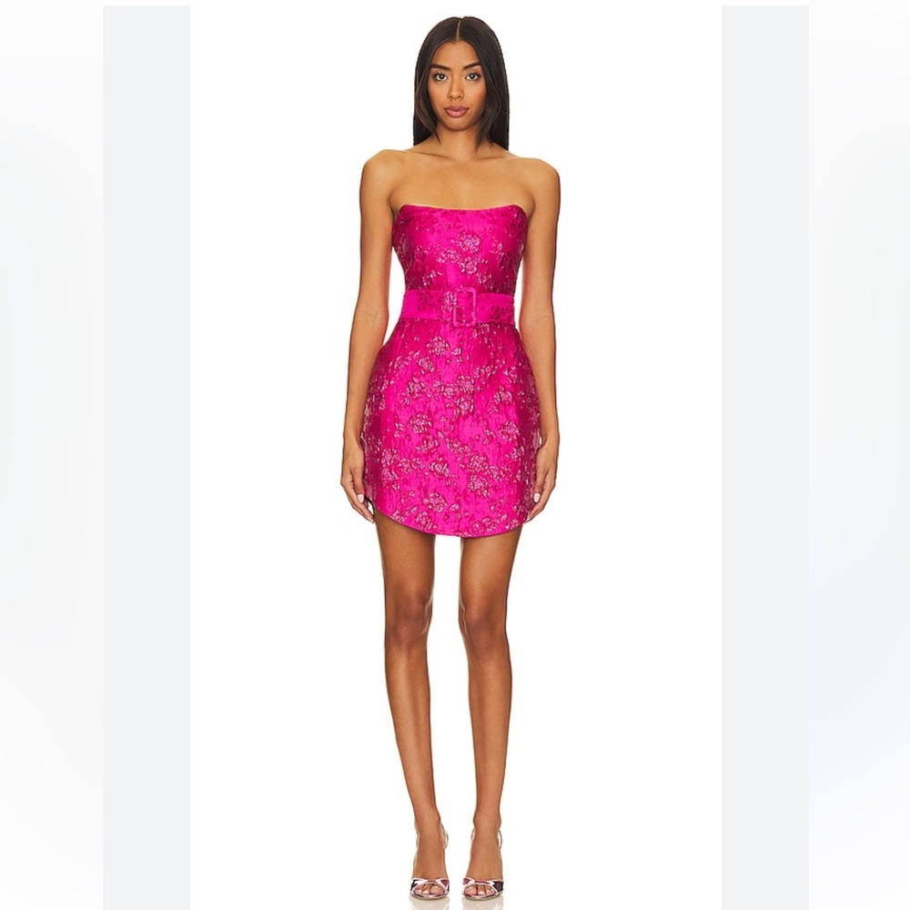 Amanda Uprichard Joss Dress in Brocade